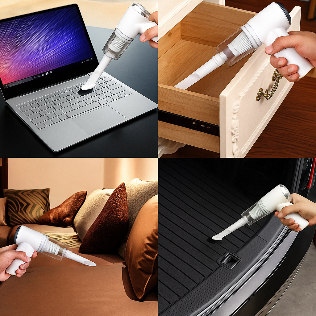 Portable Air Duster Wireless Vacuum Cleaner