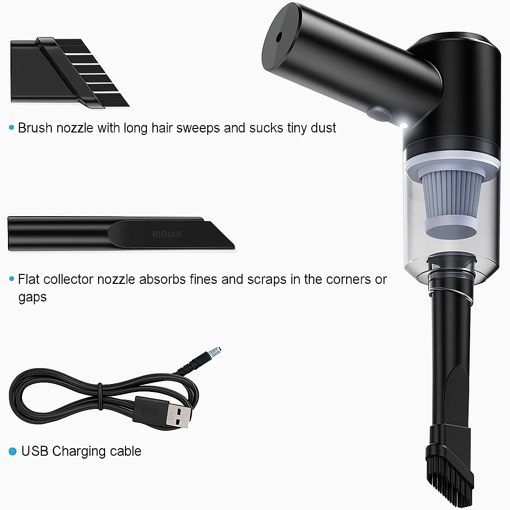 Portable Air Duster Wireless Vacuum Cleaner
